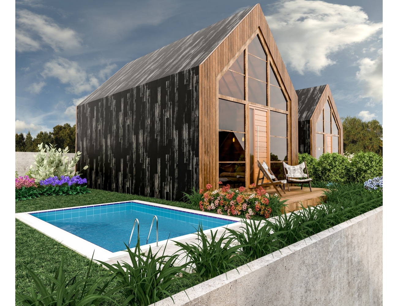 PROJE YERI: SAPANCA
PROJE TIPI: 65 M2LİK BUNGALOWLARDAN OLUŞAN TURİSTİK TESİS
ARSASI: 3000 M2
iNSAAT ALANI: 520 M2
HAVUZ: VAR
TESLIM TARIHI: 2022 HAZİRAN